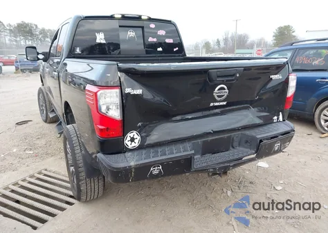 2017 Nissan Titan Sv из США, поврежденный, VIN 1N6AA1E66HN531753